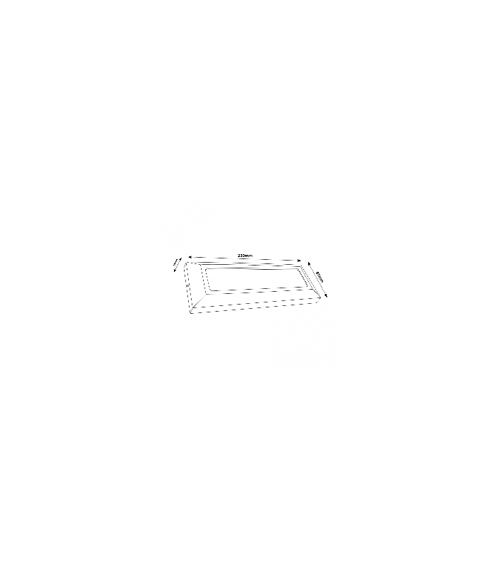 Baliza Superficie Wall Long 5W 400Lm IP54
