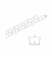 Perfil Flexible Aluminio Para Neón -20 Metros-