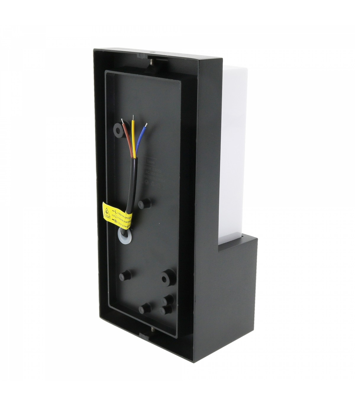 Aplique de Pared Led FIT 10W 920Lm IP54 Negro