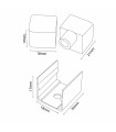 Pack Tapones y Grapas Para Tira Funda Neon Lm3975