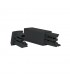 Conector alimentación y tapa final para Carril Trifasico IP20 negro/blanco/gris