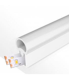 Funda de Silicona ARC 22X10 Para Tiras Led -20 Metros-