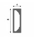 Funda de Silicona SLIM 8X4 Para Tiras Led -20 Metros-