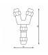 Conector estanco en Y IP68 LEDME