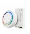 Controlador Regulador RGB + CCT 12 / 24V 12A + Mando RF