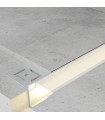 Perfil Aluminio HURE Empotrar Obra -2 Metros-