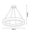 Lámpara Colgante Sunny 40W 3200Lm CCT