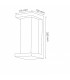 Aplique de Pared Led METSE 10W 920Lm IP54 Negro
