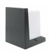 Aplique de Pared Led DAKOTA 12W 1160Lm IP54 Negro