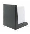 Aplique de Pared Led DAKOTA 12W 1160Lm IP54 Negro