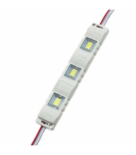 Cadena 20 Módulos 3 Led 0.75W 60Lm 120º 12VDC IP65