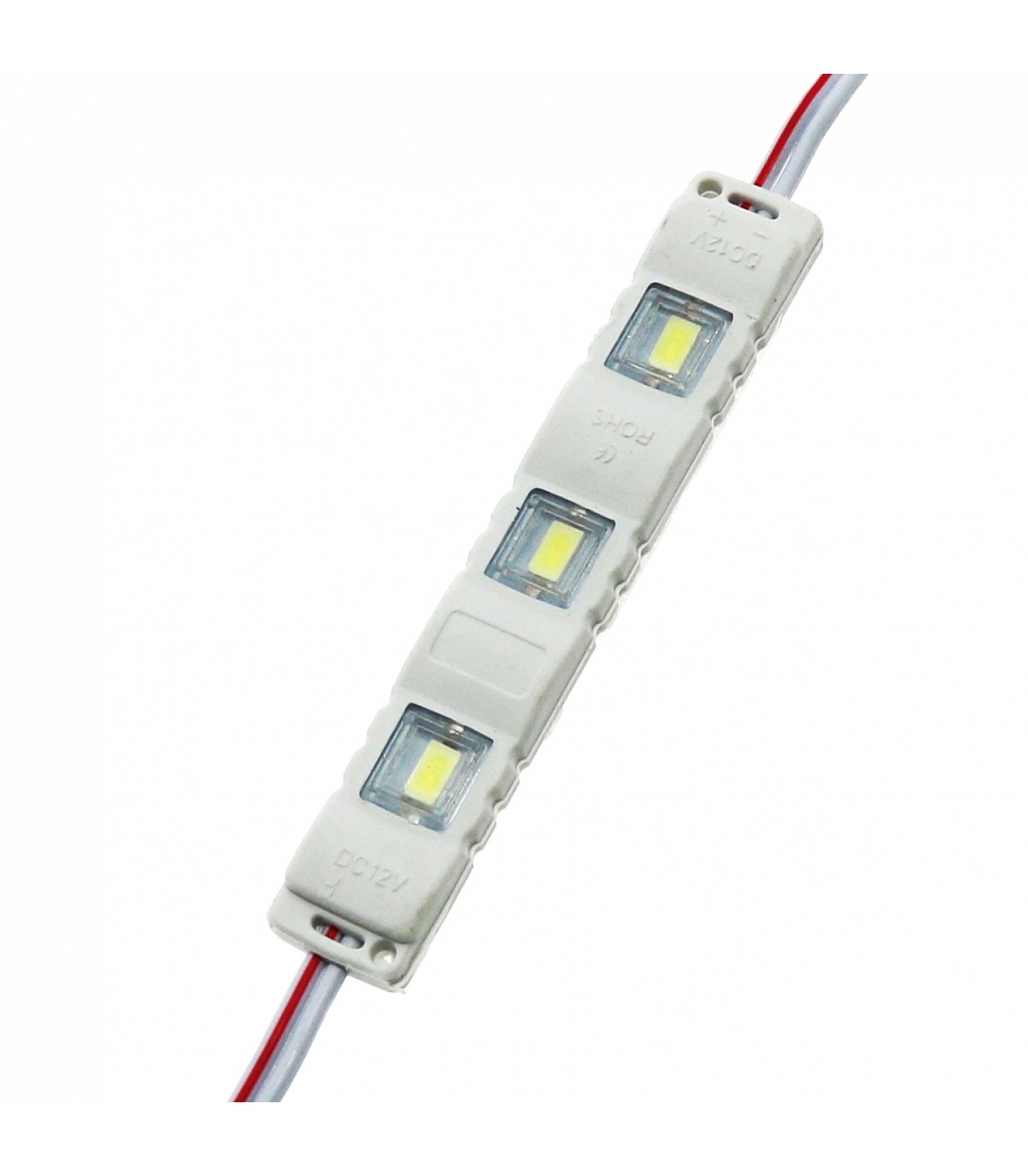 Cadena 20 Módulos 3 Led 0.75W 60Lm 120º 12VDC IP65