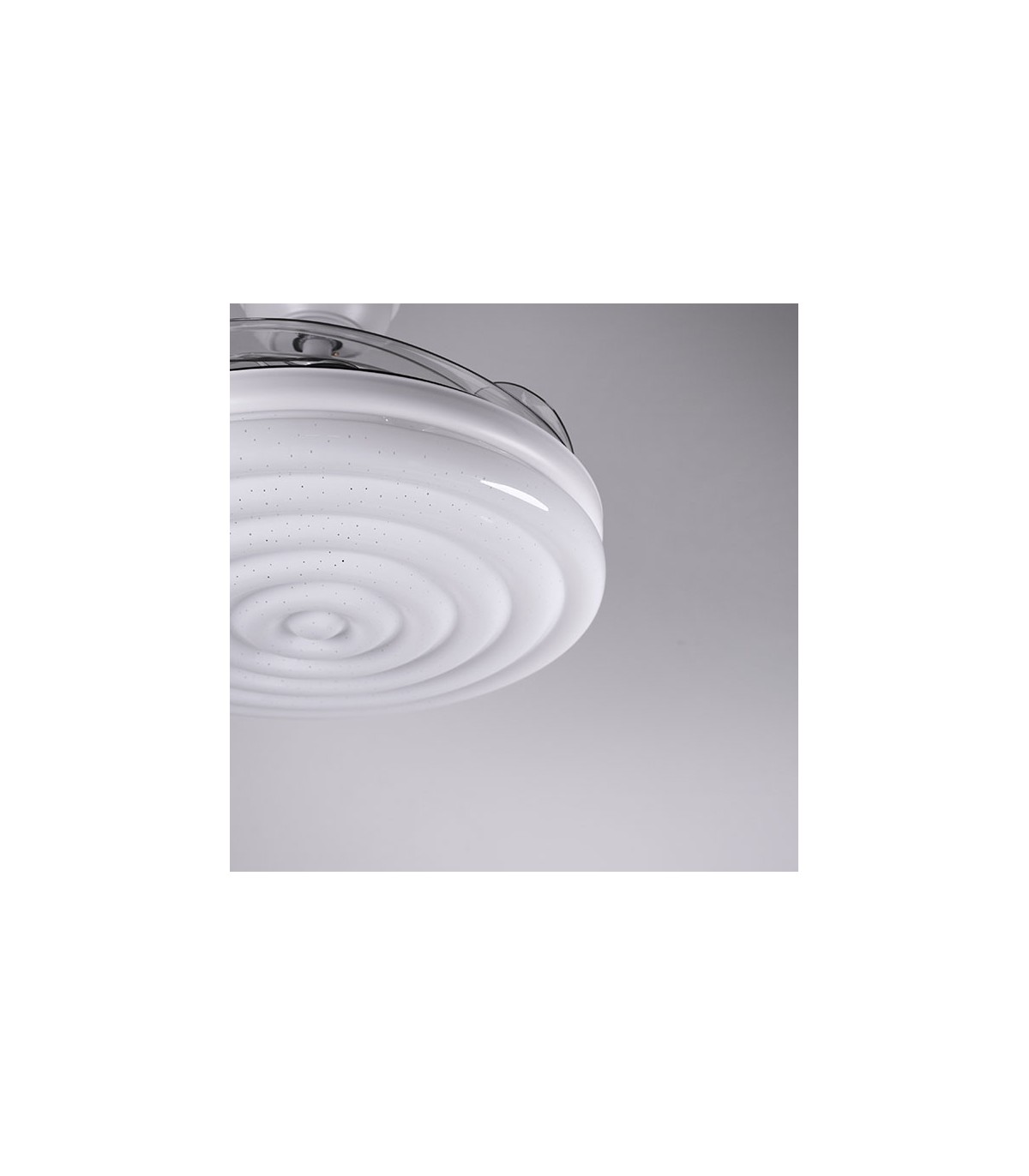 Ventilador Arcos DC 72W 6480Lm 4 Aspas Blanco APP Tuya CCT
