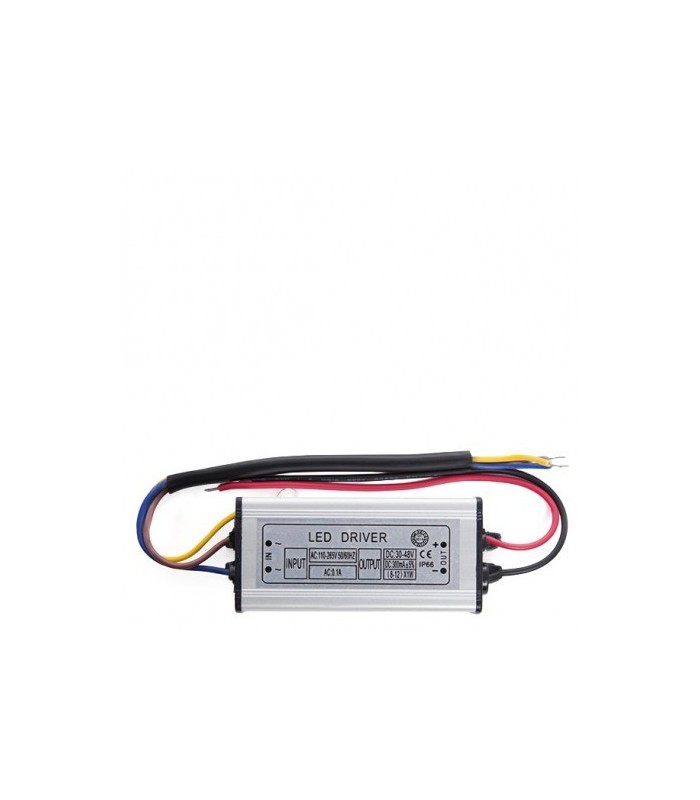 Led Driver 10W OUT-DC 24-36V 300mA ±5% IP65