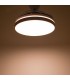 Ventilador LED Cosmos DC 72W 4 aspas 6480Lm Marrón / Cerezo CCT