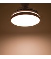 Ventilador LED Cosmos DC 72W 4 aspas 6480Lm Marrón / Cerezo CCT