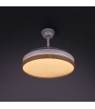 Ventilador LED Cosmos DC 72W 4 aspas 6480Lm Blanco / Haya CCT