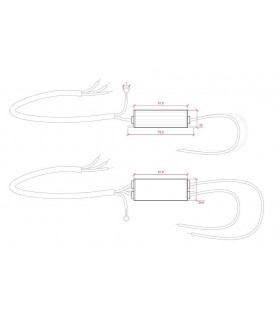 Led Driver 10W OUT-DC 24-36V 300mA ±5% IP65
