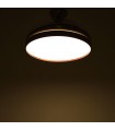 Ventilador LED Cosmos DC 72W 4 Aspas 6480Lm Cuero / Cerezo CCT