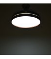 Ventilador LED Cosmos DC 72W 4 Aspas 6480Lm Cuero / Cerezo CCT