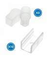 Pack Tapones y Grapas Para Tira Funda Neon Lm3977