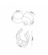 Pack Tapones y Grapas Para Tira Funda Neon Lm3981