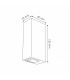 Aplique de Pared Led FALCON 6W 520Lm IP54