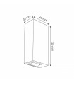 Aplique de Pared Led FALCON 6W 520Lm IP54
