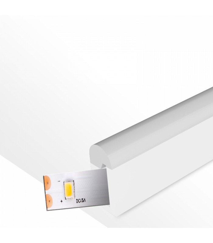 Funda de Silicona DROP 13X6 Para Tiras Led -20 Metros-