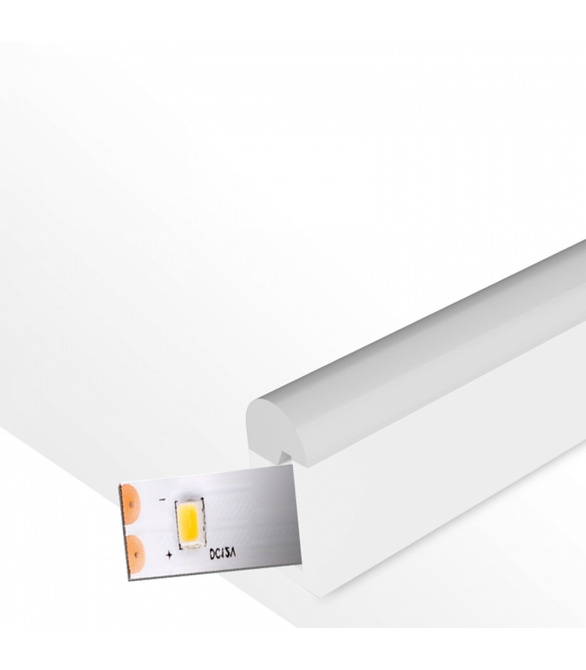 Funda de Silicona DROP 13X6 Para Tiras Led -20 Metros-
