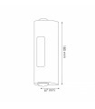 Aplique de Pared Led LOUNGE 10W 920Lm IP54