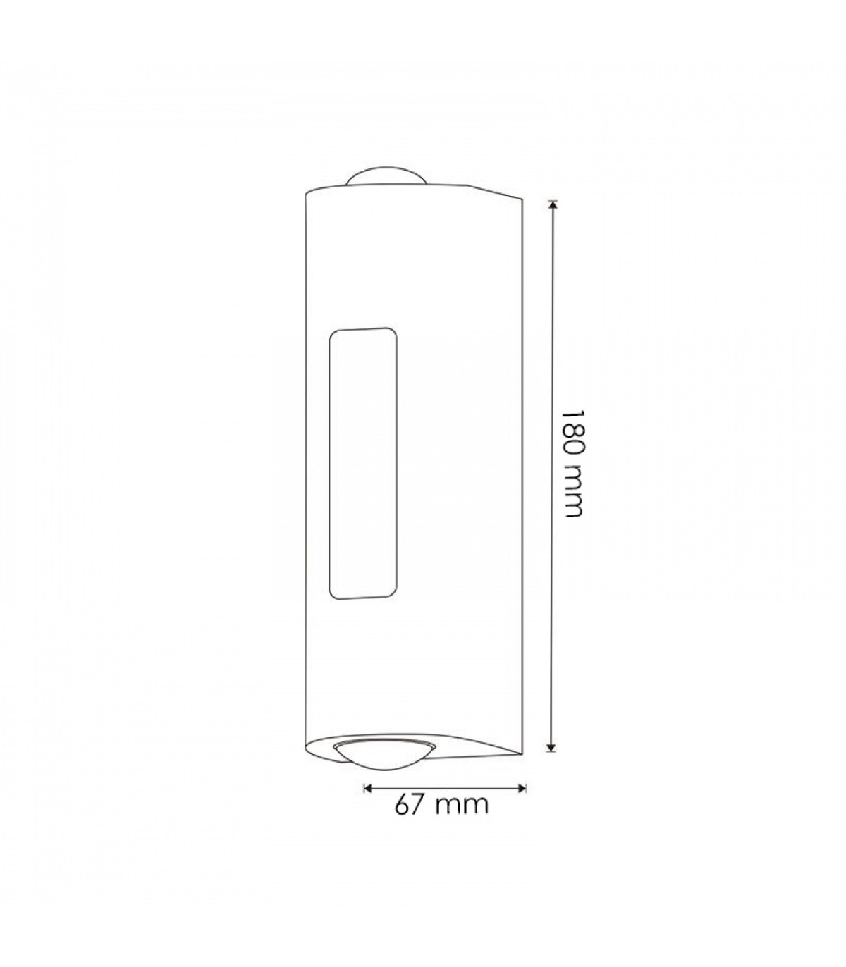 Aplique de Pared Led LOUNGE 10W 920Lm IP54