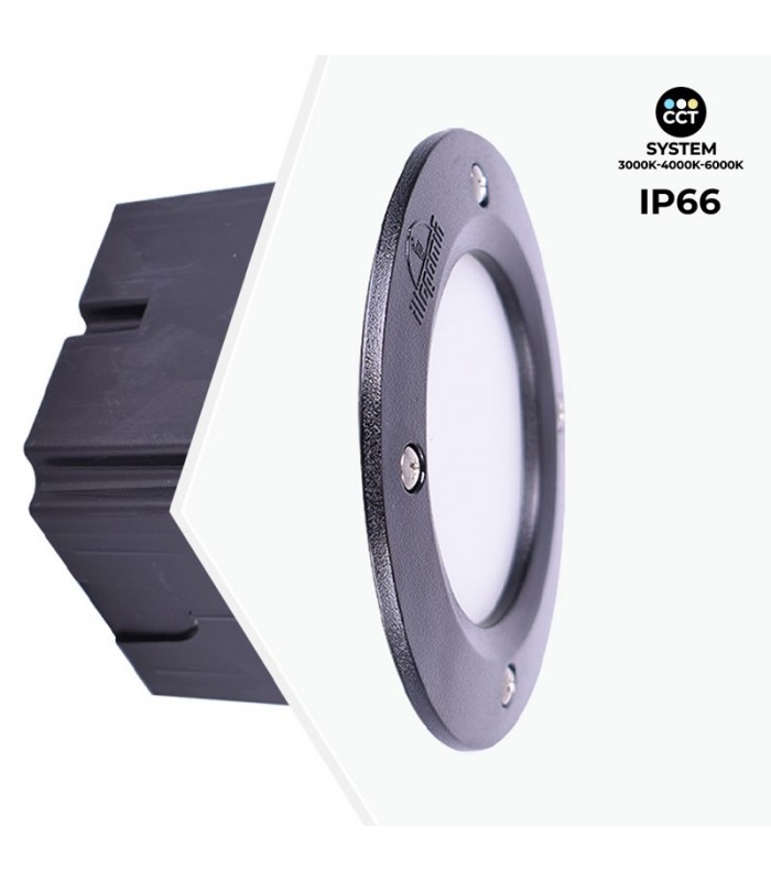 Baliza Empotrable Led Fumagalli 3W GX53 350Lm IP66 CCT