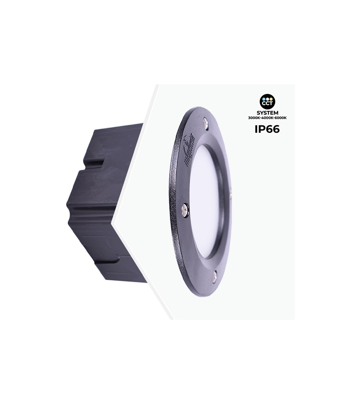Baliza Empotrable Led Fumagalli 3W GX53 350Lm IP66 CCT
