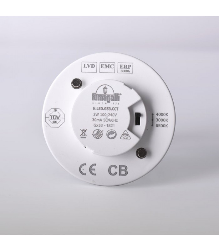 Baliza Empotrable Led Fumagalli 3W GX53 350Lm IP66 CCT