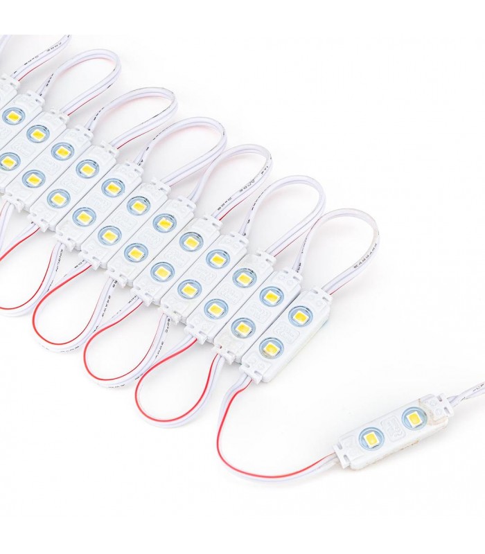 Módulo Led mini 0.32W 20LM 120º DC 12V IP65