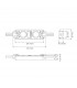 Módulo Led mini 0.32W 20LM 120º DC 12V IP65
