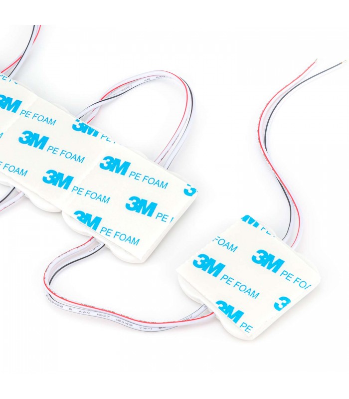Módulo Led 1.6W 160LM 170º DC 12V IP65