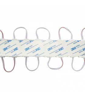 Cadena 20 Módulos 1 Led 2W 200Lm 45º 12VDC IP68