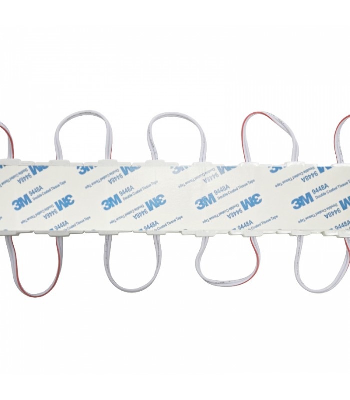 Cadena 20 Módulos 1 Led 2W 200Lm 45º 12VDC IP68