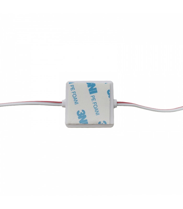 Cadena 20 Módulos 4 Led 2W 165Lm 160º 12VDC IP68