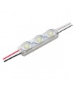Módulo Led mini PRO 0.72W 80LM 180ºx140º DC 12V IP65
