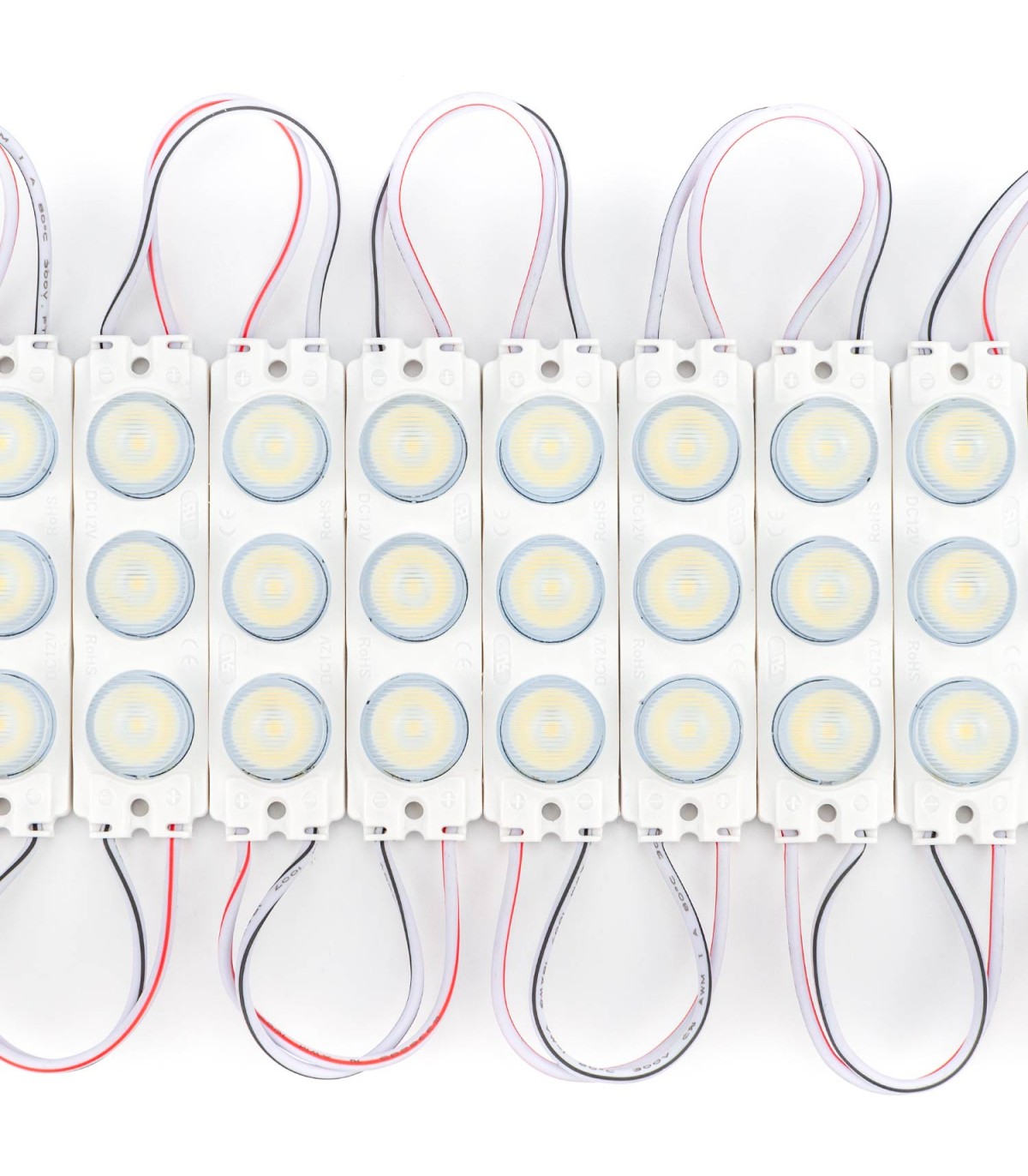 Módulo Led 2.5W 250LM 10ºx65º DC 12V IP65