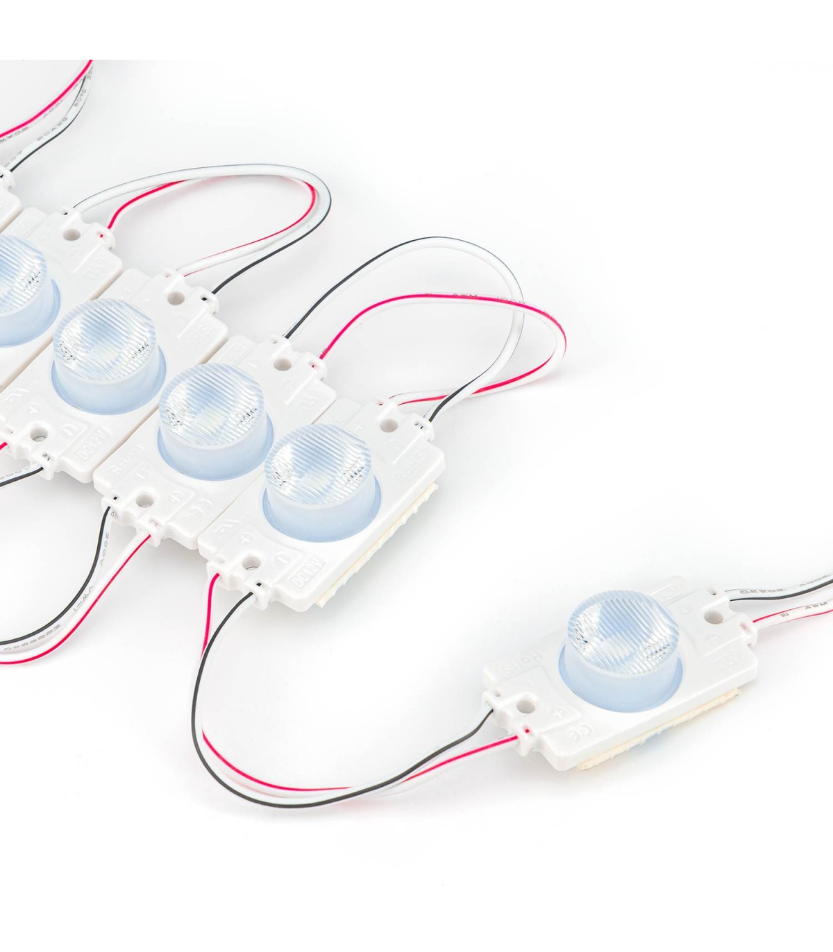 Módulo Led 1.32W 125LM 10ºx65º DC 12V IP68