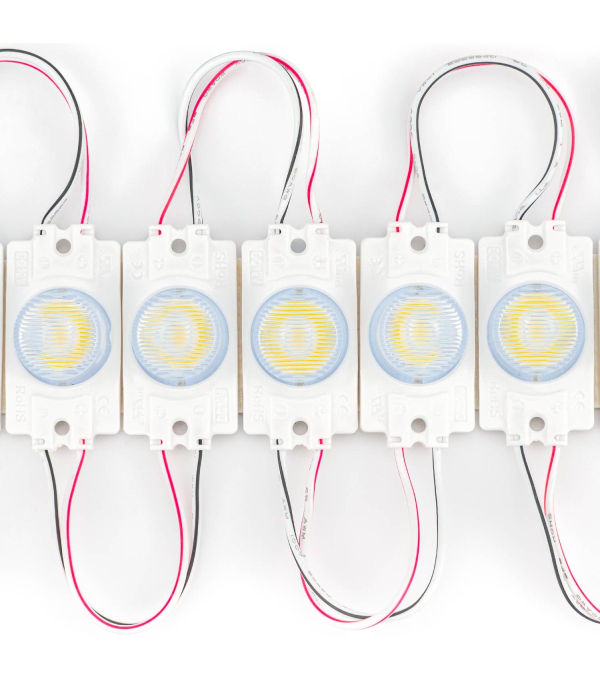 Módulo Led 1.32W 125LM 10ºx65º DC 12V IP68