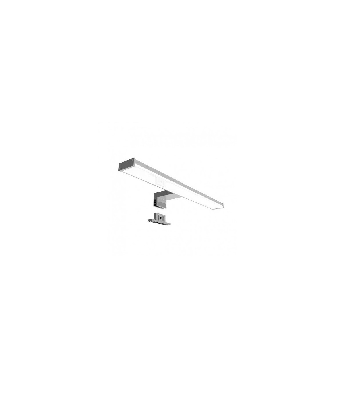 Aplique LED baño 8W 600Lm 120º IP44 400mm 