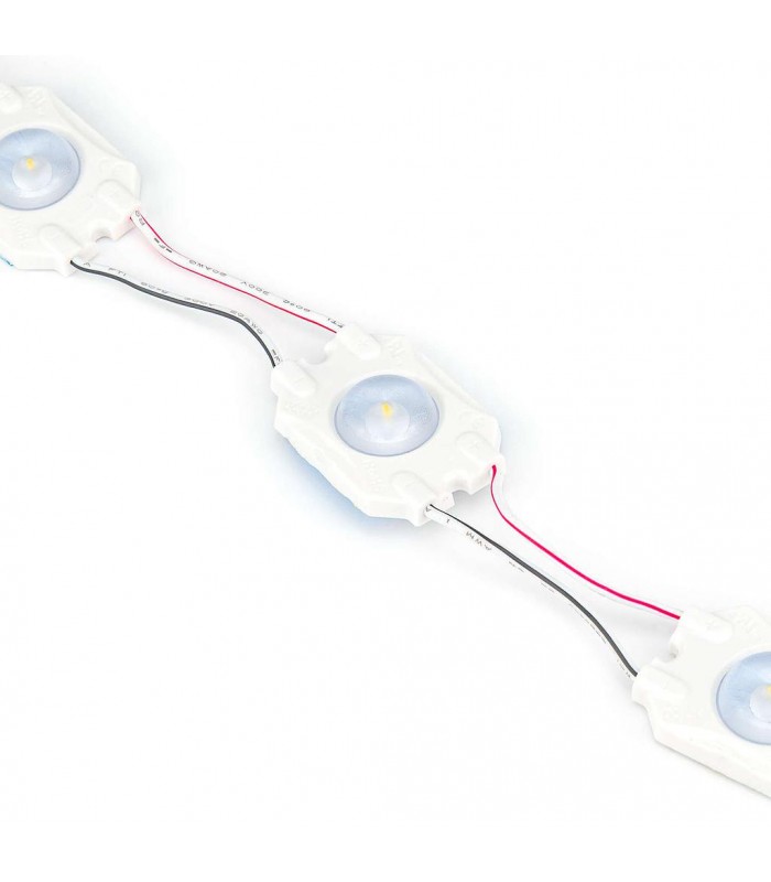 Módulo Led 0.72W 55LM 170º DC 12V IP65