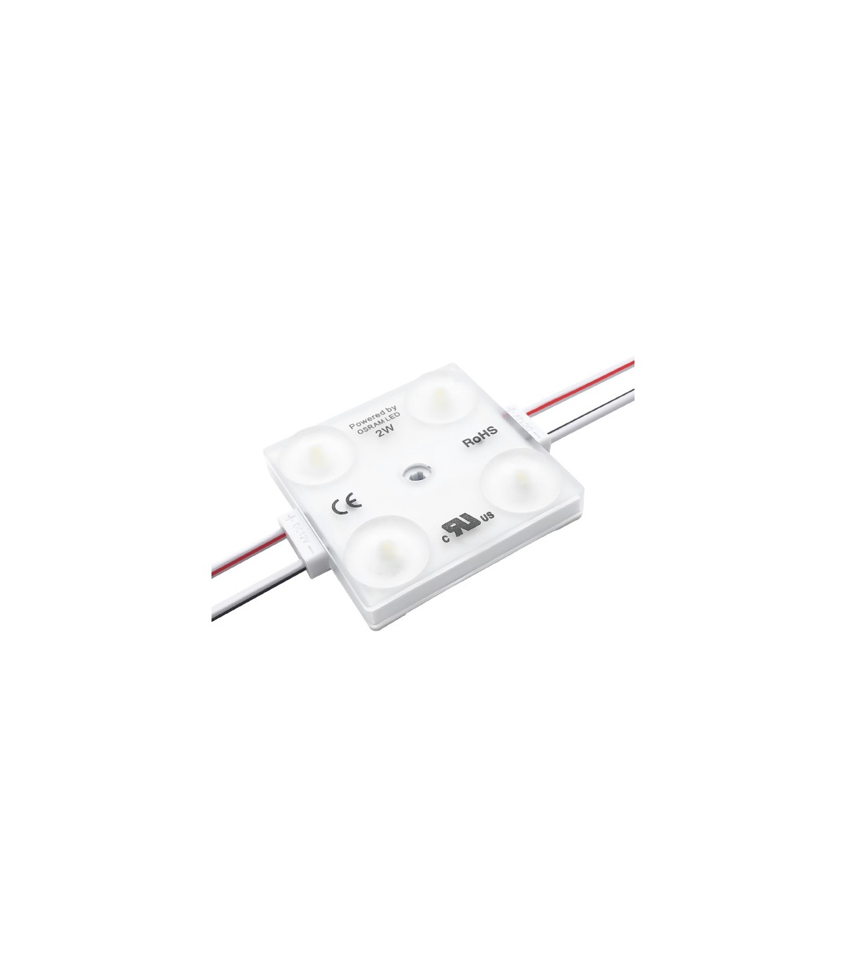 Módulo Led OSRAM 2W 200LM 170º DC 12V IP68