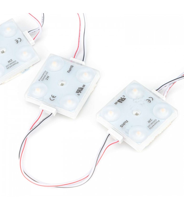 Módulo Led OSRAM 2W 200LM 170º DC 12V IP68