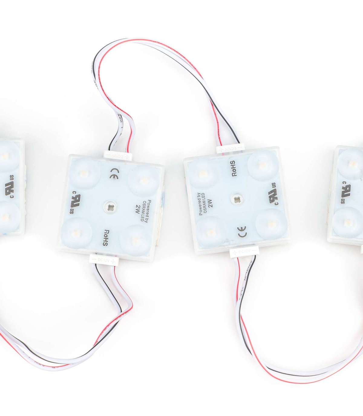 Módulo Led OSRAM 2W 200LM 170º DC 12V IP68